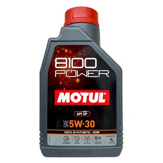 MOTUL 8100 POWER 5W30 酯類全合成機油 1L 機油【油頭先生】平行輸入, 1個