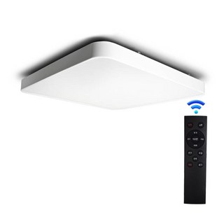 국산 리모컨 LED 색변환 삼색방등 스마트 밝기조절 안방등 거실등 전등 교체 75W LO