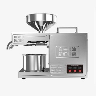 기름 오일 착유기 업소용 가정용 국산 참기름, 실버 런랑 B03