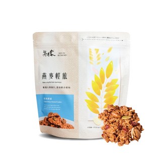 海濤客 燕麥輕旅燕麥餅 (180g/包) - 台灣在地手工燕麥餅, 1個, 經典蜂蜜燕麥餅