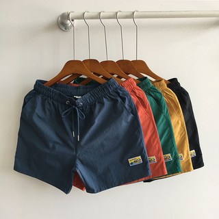 벙커벙커 빅사이즈 쿨 아이스 4부 밴딩 패치 반바지