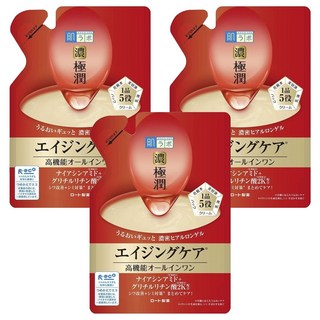 하다라보 농 고쿠준 케어 고기능 올인원 리필용, 80g, 3개