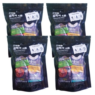 노브랜드 간편한 즉석 블럭국 4종 12개입 밀키트 시래기 해장국 된장국 북어국 미역국, 4개