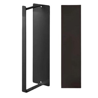 磁吸曬衣架壁掛式衣架收納架, 白