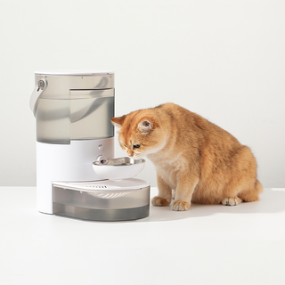 묘향가 ai센서 무선무소음 필터제로 자동살균 강아지 고양이 3.6L 자동급수기, 1개, 와이파이형