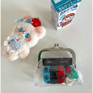 최화정 투명지갑 똑딱이 파우치 립스틱 미니 PVC클리어 친구 우정템