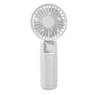 雙扇手持小風扇 掛脖風扇 摺叠風扇 懶人風扇 USB充電 靜音風扇 手持扇 桌面風扇 情侶 禮物 團購, 白