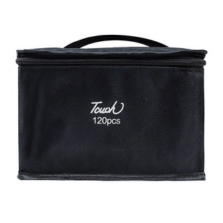 可開發票 100/120色雙頭觸控馬克筆套裝 - 用於藝術、水彩畫、學校及辦公室的酒精性馬克筆, 120 color, 1個