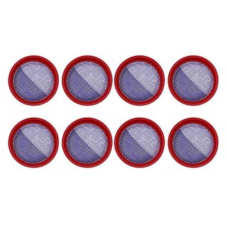 Dibea D18 D008pro 진공 청소기 필터용 세척 가능 필터 키트 8개, 1