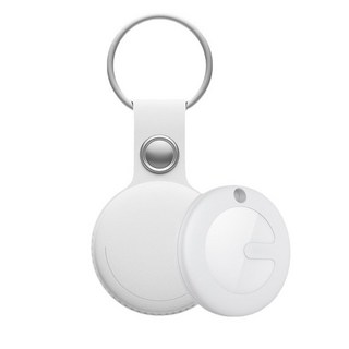 GPS定位器 安卓/蘋果通用Find Tag全球定位器 追蹤器 防丟器 兒童老人定位神器 寵物防丟器, 白色-蘋果專用版, 1個