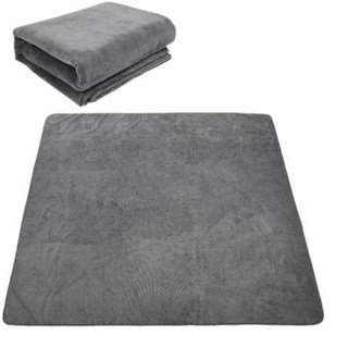 2024 애완 동물 미끄럼 방지 매트 대형 개 케이지 매트 소변 및 물 장벽 산호 벨벳 수면 매트 세탁 가능 판매, 1개, 없음