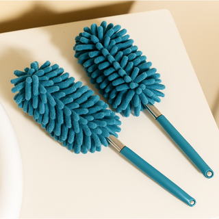 레디박스 먼지 황사 꽃가루 극세사 미니 먼지털이 2개입, 1세트, 블루