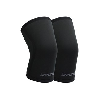 엑스포디움 무릎보호대 파워ver 니슬리브 크로스핏 헬스 스쿼트 (한쌍), 블랙, 1개