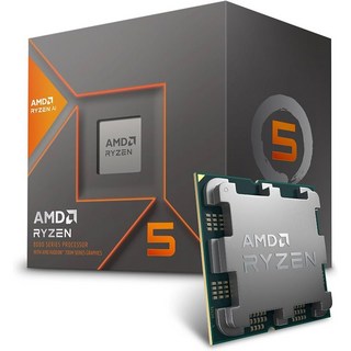 AMD 超微 Ryzen 5 8600G 6核心 12緒 AM5 內顯 CPU 處理器, AMD R5-8600G