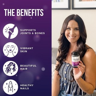 有間美妝優選店跨境亞馬遜爆款膠原蛋白膠囊Multi Collagen Capsules, 1個