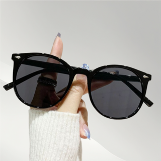 얼굴 작아 보이는 라운드 빅프레임 선글라스