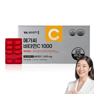 비타민마을 고함량 메가씨 비타민C 1000mg, 1개, 300정