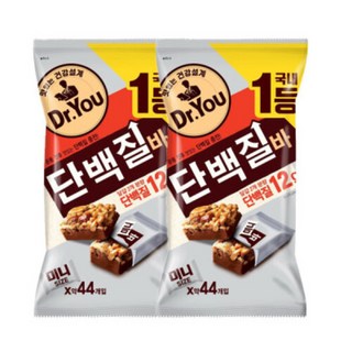 88개입 1188g 닥터유 미니 단백질바 13.5g x 44개입x2 대용량 단백질바 간편식 디저트 학생 직장인 간식, 88개입 1188g 닥터유 미니 단백질바 (13.5g, 88개