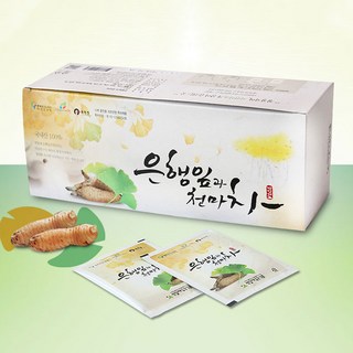 웰빙티모아 국내산 은행잎 천마차 50개입 50g 은행잎효능 헛개나무 감초, 50개, 1개