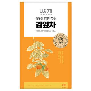 쌍계명차 김동곤 명인이 만든 감잎차, 1g, 100개입, 1개