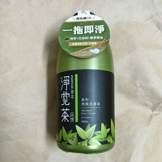 茶寶 凈覺茶 茶籽地板洗潔液 500毫升 尤加利 香茅精油, 1個