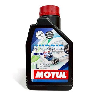 MOTUL Hybrid 0W-20 全合成機油，油電混合動力車專用，卓越引擎保護, 0w20, 1個, 1L