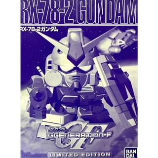 全新 日版 電鍍 彩透 絕版 SD鋼彈G世代 BB戰士 RX-78-2 初鋼 SD, 1個