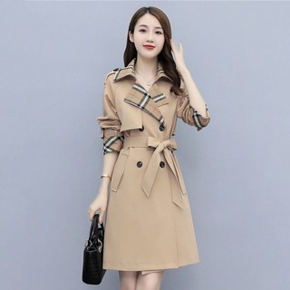 봄신상 여성 트렌치코트 미디 코트 바람막이 점퍼 여성자켓 WT250216203 60