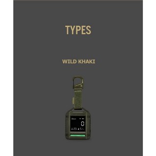 【CARGO】一氧化碳溫濕度偵測器 一氧化碳警示器 CO檢測器 溫度計 濕度計 露營 居家 安全防護, 軍綠, 1個