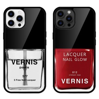 갤럭시S26 시리즈 네일 매니큐어 글라스 범퍼 케이스