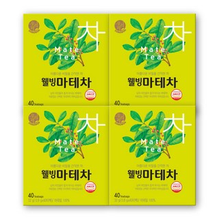 송원 우리차 웰빙마테차, 0.8g, 40개입, 4개