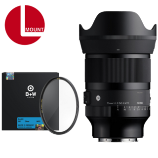 시그마 35mm F1.2 DG II Art L마운트 + B+W 필터