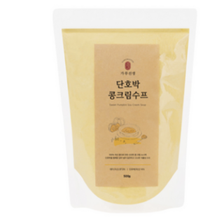 가루선생 단호박 콩 크림 수프, 500g, 1개
