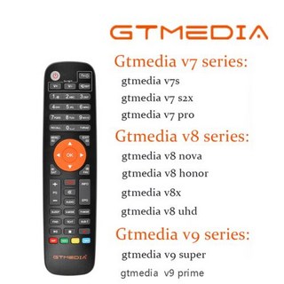 GTmedia 원격 제어 터보 GT 콤보 HD TV 박스 V7s V7 Plus S2X Freesat GTCOMBO V8 Golden V8 NOVA V8X UHD V9 Super P