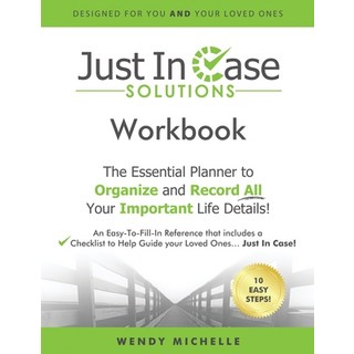(영문도서) Just In Case Solutions: The Essential Planner to Organize and Record All Your Important Life ... Paperback, Best Selle Publishing, LLC, English, 9781959840978