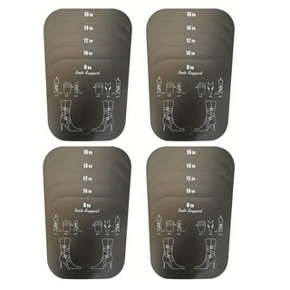 알리오마켓 잘라쓰는 부츠 롱부츠 모양유지틀 부츠보관 키퍼, 블랙, 4개