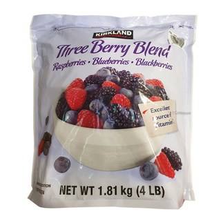 [코스트코]커클랜드 냉동 쓰리베리 블렌드 1.81.kg, 1개, 1.81kg