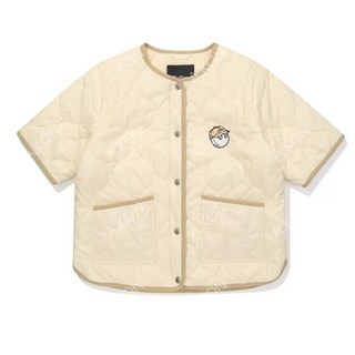 5Y102102 여자 골프웨어 반팔 솜재킷 아웃도어 경량패딩