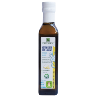 【布緯】CRUDIGNO 義大利亞麻仁油(檸檬風味)歐盟認證 250ml, 1個