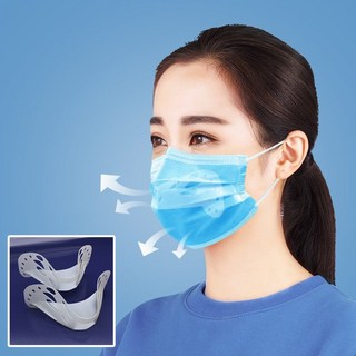 미즈코스 최소접촉 kf94 마스크 가드 프레임 지지대 홀더, 1type, 1개, 1type