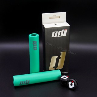 MTB 자전거 그립 실리콘 22mm 핸들 커버 산악 액세서리 초경량 접이식 BMX DH 바 엔드 포함, 한개옵션1, 02 ODI-B