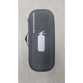 [올블랙 파우치] 차량용 소화기 가방 0.7kg 자동차겸용, 검회