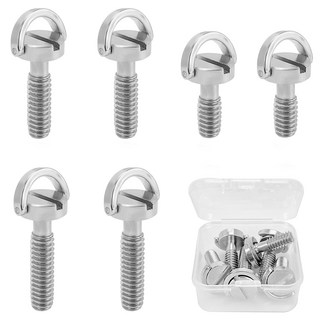 1/4" 나사 카메라 장착 나사 금속 플러그 나사산 카메라 나사 산 어댑터 삼각대 모노포드 퀵 릴리스 플레이트용 널링 나사 변환기, 삼각대 나사, 1개