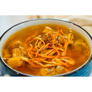 六安堂御品黃金蟲草湯 中草漢方養生食補 增強體力 獨立包裝方便攜帶, 130g, 1個