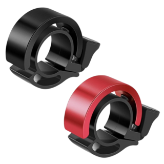 올리OLI 자전거 킥보드 따르릉 경적 미니 벨, 1세트, 블랙+레드