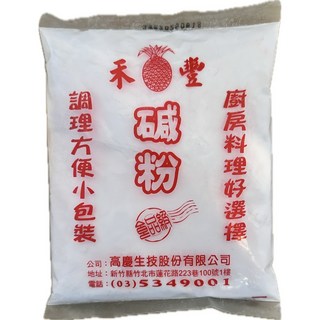 禾豐 無水碳酸鈉(碱粉)，小包裝碱粉，適用於麵食、鹼粽，提升口感、去除異味, 300g, 1個