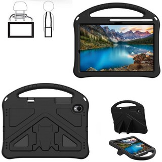 모든지 갤럭시탭S10울트라 S9울트라 S8울트라 14.6인치 날개 스탠드 안전 에바폼 태블릿 케이스, 블랙(8524)