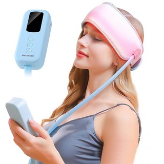 Garrl 머리 공기압 마사지기 온열 안마기 가정용 수면 다단게 조절 무선, 277