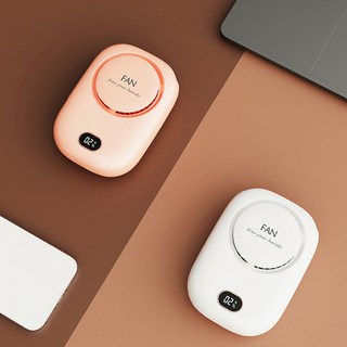 비비에스 3단강풍 목걸이선풍기 감성선풍기 LED 손서풍기, 딥한그린