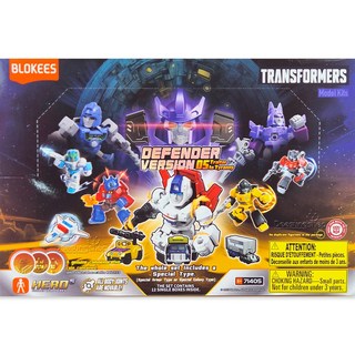 블로키 트랜스포머 디펜더 버전 05 피규어 71405 DV05 프라모델 BLOKEES, 12개